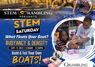 9.9.23 STEM Grambling Boats